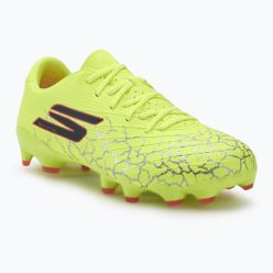 Buty piłkarskie męskie SKECHERS SKX Academy Gold 1.5 FG yellow/black