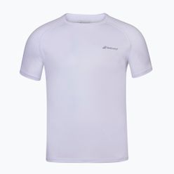 Koszulka tenisowa dziecięca BABOLAT Play biała 3BP1011