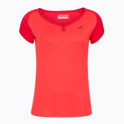 Koszulka tenisowa damska BABOLAT Play Cap Sleeve czerwona 3WP1011