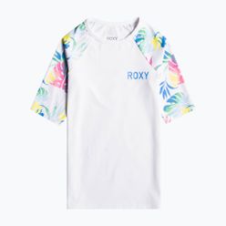 Koszulka do pływania dziecięca Roxy Rash Vest biała ERGWR03285-WBB8
