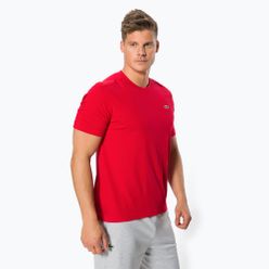 Koszulka tenisowa męska Lacoste czerwona TH7618