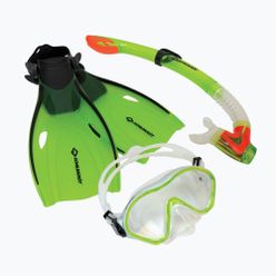 Zestaw do snorkelingu dziecięcy Schildkröt Bermuda zielony 940001