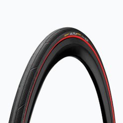 Opona Continental Ultra Sport III 700x25C zwijana czarno-czerwona CO0150463
