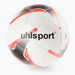 Piłka do piłki nożnej Uhlsport Resist Synergy biało-pomarańczowa 100166901