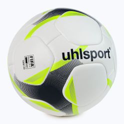 Piłka do piłki nożnej uhlsport Pro Synergy biało-żółta 100167801