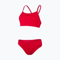 Strój pływacki dwuczęściowy damski Speedo Essential Endurance+ Thinstrap Bikini czerwony 126736446