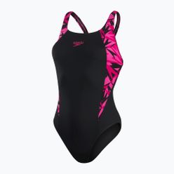 Strój pływacki  jednoczęściowy damski Speedo Hyperboom Splice Muscleback czarny 68-13470G720