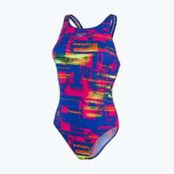Strój pływacki jednoczęściowy damski Speedo Allover Recordbreaker kolorowy 68-09015G631