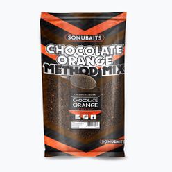 Zanęta do metody Sonubaits Chocolate Orange Method Mix ciemnobrązowa S1770023