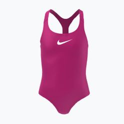 Strój pływacki jednoczęściowy dziecięcy Nike Essential Racerback różowy NESSB711