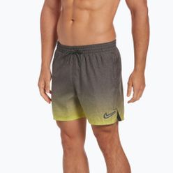 Szorty kąpielowe męskie Nike Jdi Fade 5" Volley brązowe NESSC479