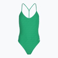 Strój pływacki jednoczęściowy damski Nike Swoosh Link Y-Back stadium green