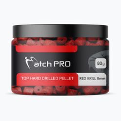 Pellet haczykowy MatchPro Top Hard Drilled Krill 14 mm czerwony 979507