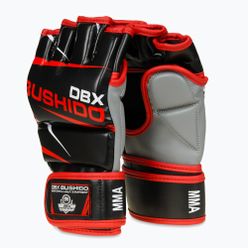 Rękawice treningowe do MMA i treningu na worku Bushido czarno-czerwone E1V6-M