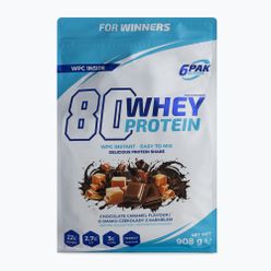 Whey 6PAK 80 Protein 908g karmel-czekolada PAK/162#KACZE