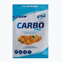 Carbo Pak 6PAK węglowodany 1kg pomarańcza PAK/212#POMAR