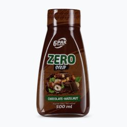 Sos 6PAK Syrup ZERO 500ml czekolada-orzech laskowy PAK/221