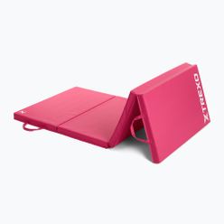 Materac gimnastyczny XTREXO składany 195 x 80 x 5 cm różowy