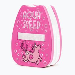 Deska do pływania dziecięca AQUA-SPEED Kiddie Unicorn różowa 186