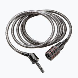 Zapięcie rowerowe linka Kryptonite czarne Keeper 512 Combo Cable
