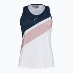Koszulka tenisowa damska HEAD Perf Tank Top biało-różowa 814342