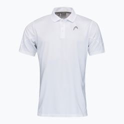Koszulka tenisowa męska HEAD Club 22 Tech Polo biała 811421