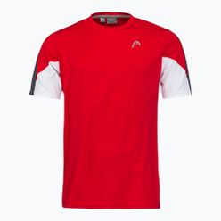 Koszulka tenisowa męska HEAD Club 22 Tech czerwona 811431