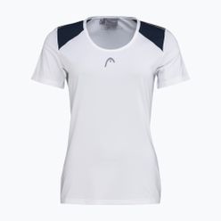 Koszulka tenisowa damska HEAD Club 22 Tech biała 814431