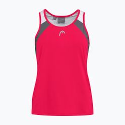 Koszulka tenisowa damska HEAD Club 22 Tech czerwona 814431