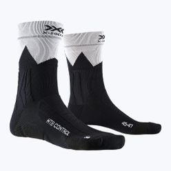 Skarpety rowerowe X-Socks MTB Control czarno-białe BS02S19U-B014