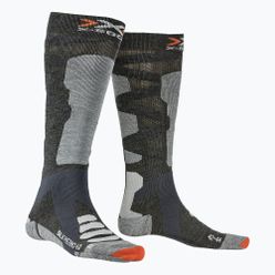 Skarpety narciarskie X-Socks Ski Silk Merino 4.0 szare XSSSKMW19U
