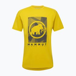 Koszulka turystyczna męska MAMMUT Trovat żółta