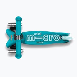 Hulajnoga trójkołowa dziecięca Micro Mini Deluxe LED niebieska MMD076