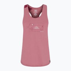 Koszulka wspinaczkowa damska La Sportiva Van Tank różowa I30405405