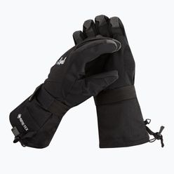 Rękawice snowboardowe damskie Level Half Pipe Gore Tex czarne 1021