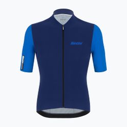 Koszulka rowerowa męska Santini Redux Vigor niebieska 2S94775REDUXVIGORYS