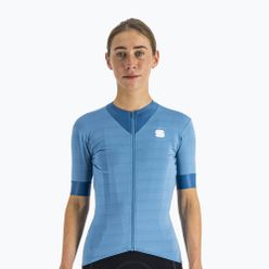 Koszulka rowerowa damska Sportful Kelly niebieska 1120035