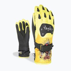 Rękawice narciarskie dziecięce Level Junior żółte 4152