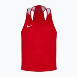 Koszulka treningowa męska Nike Boxing Tank czerwona NI-652861-657-L