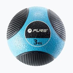 Piłka lekarska 3 kg Pure2Improve Medicine Ball niebieska 2138