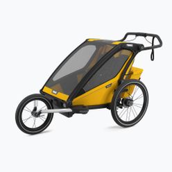 Przyczepka rowerowa dwuosobowa Thule Chariot Sport żółta 10201024