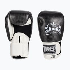 Rękawice bokserskie Top King Muay Thai Empower Air biało-srebrne TKBGEM-02A-WH