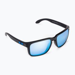 Okulary przeciwsłoneczne Oakley Holbrook XL czarno-błękitne 0OO9417