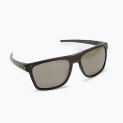 Okulary przeciwsłoneczne męskie Oakley Leffingwell czarno-szare 0OO9100