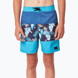Szorty kąpielowe dziecięce Rip Curl Undertow Semi-Elasticated 16" Boardshort Boy niebieskie KBOGS4