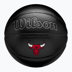 Piłka do koszykówki Wilson NBA Team Premiere Chicago Bulls black rozmiar 7