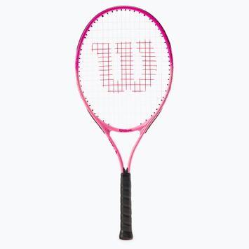 Rakieta do tenisa dziecięca Wilson Burn Pink Half CVR 25 różowa WR052610H+
