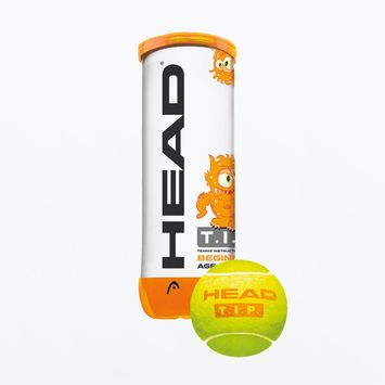 Zestaw piłek tenisowych dziecięcych-3szt. HEAD Tip pomarańczowo-żółtych 578123