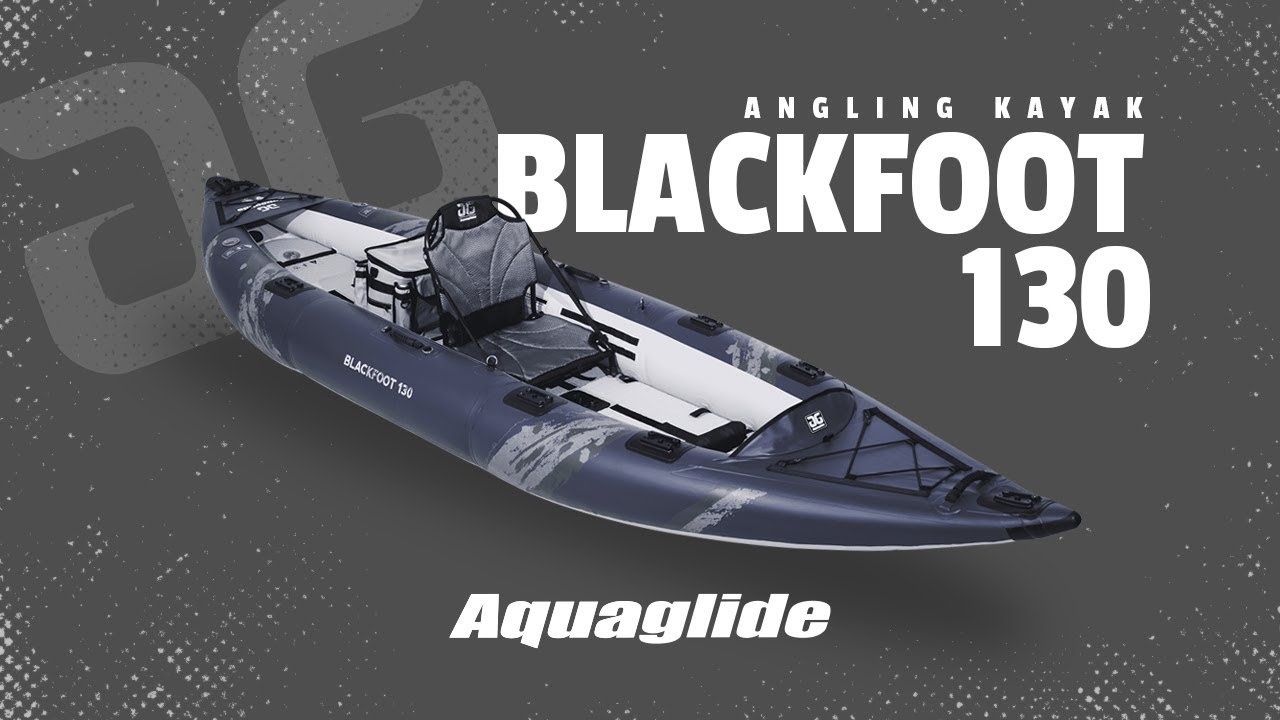 Kajak pompowany 2-osobowy Aquaglide Blackfoot Angler 130