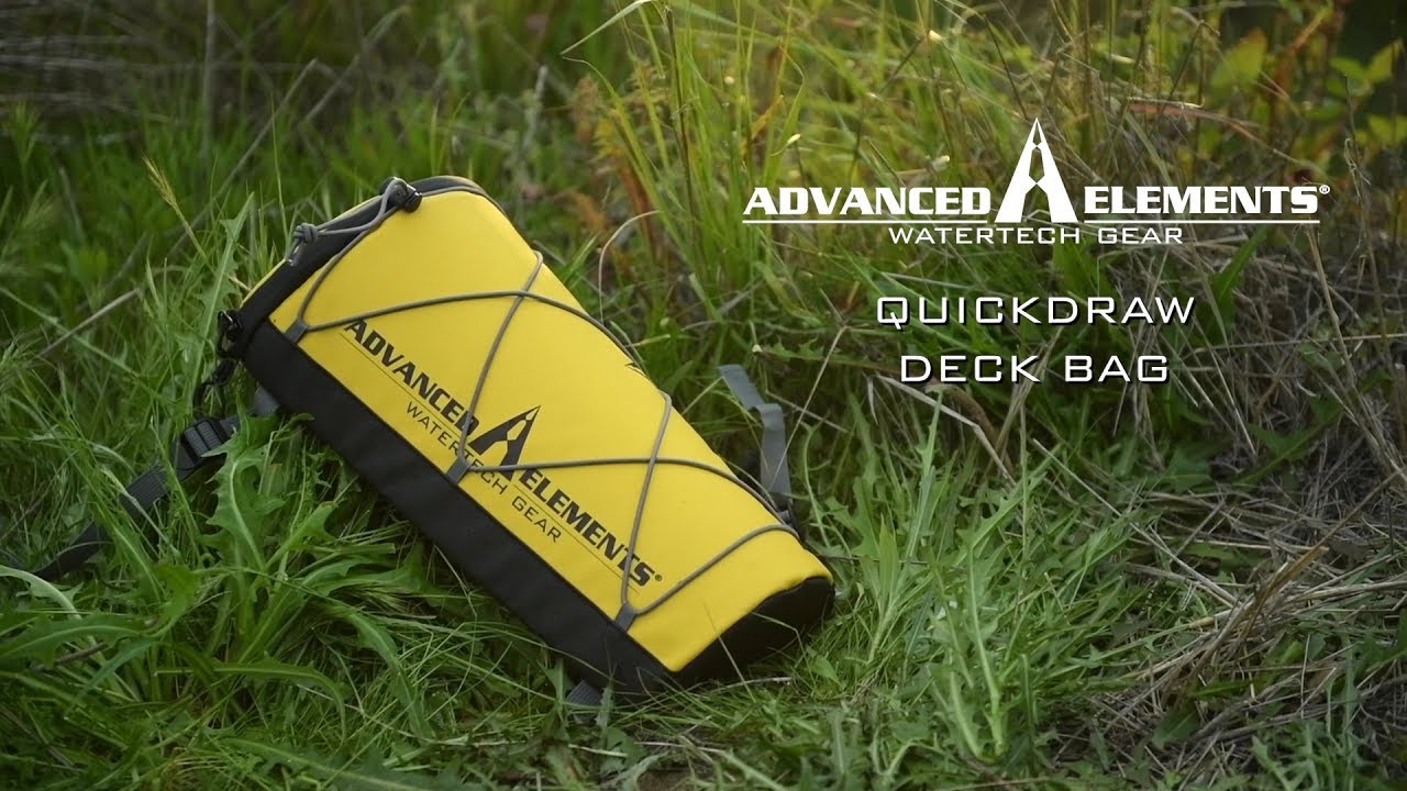 Torba na kajak Advanced Elements QuickDraw Deck bag yellow/black